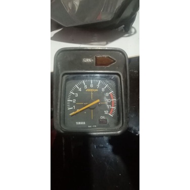 rpm Yamaha RX-King rxk rxking king oil original second speedometer spedometer spidometer Tachometer 