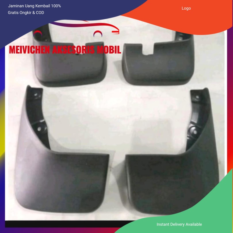 Mudguard mud guard karpet lumpur mobil New rush 2013 - 2015 Aksesoris mobil