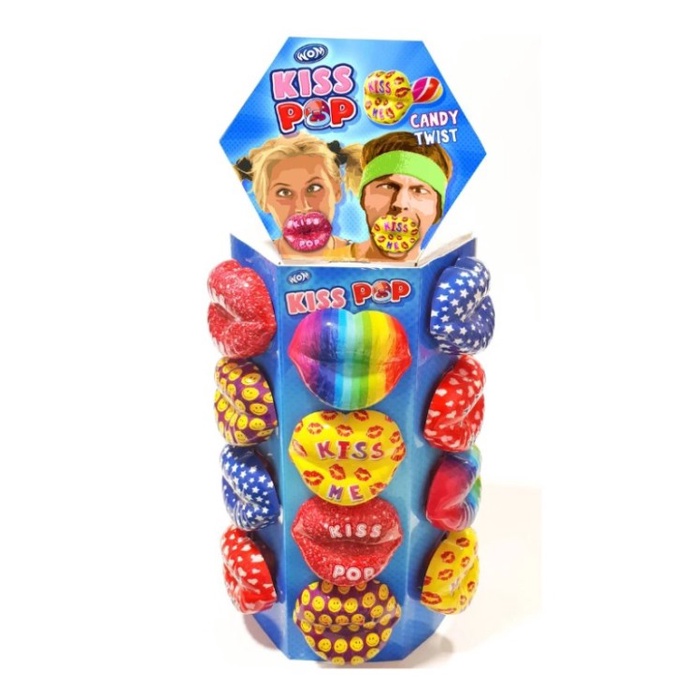 

✨PROMO✨ -Permen Empeng Candy Twist / Kiss pop Permen anak import Australia