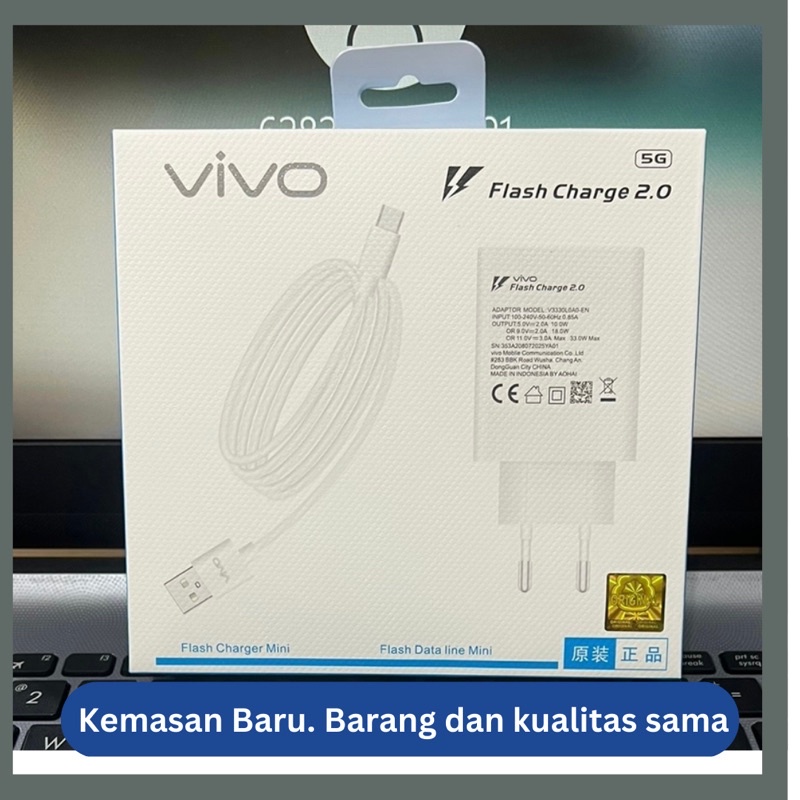 CHARGER VIVO FAST CHARGING TYPE-C 33 WATT