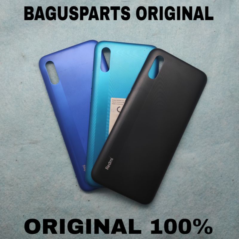 BACKDOOR CASING HOUSING TUTUP BELAKANG XIAOMI REDMI 9A ORIGINAL COPOTAN