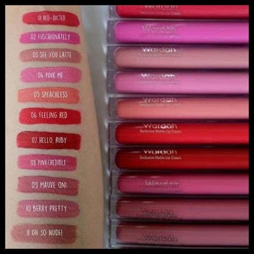 GKT - wardah lip cream exlusif mete