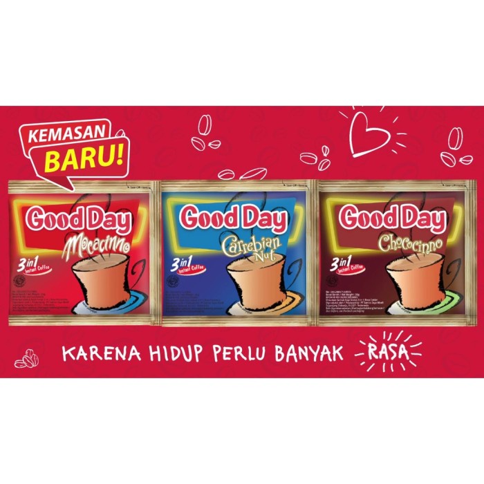 

produk MINUMAN COFFEE GOOD DAY SACHET 1 DUS barang berwalitas