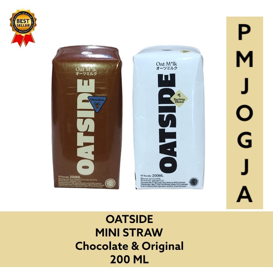 

OATSIDE MINI STRAW - Oat Milk Barista Blend | Chocolate 200 ML Susu oatside