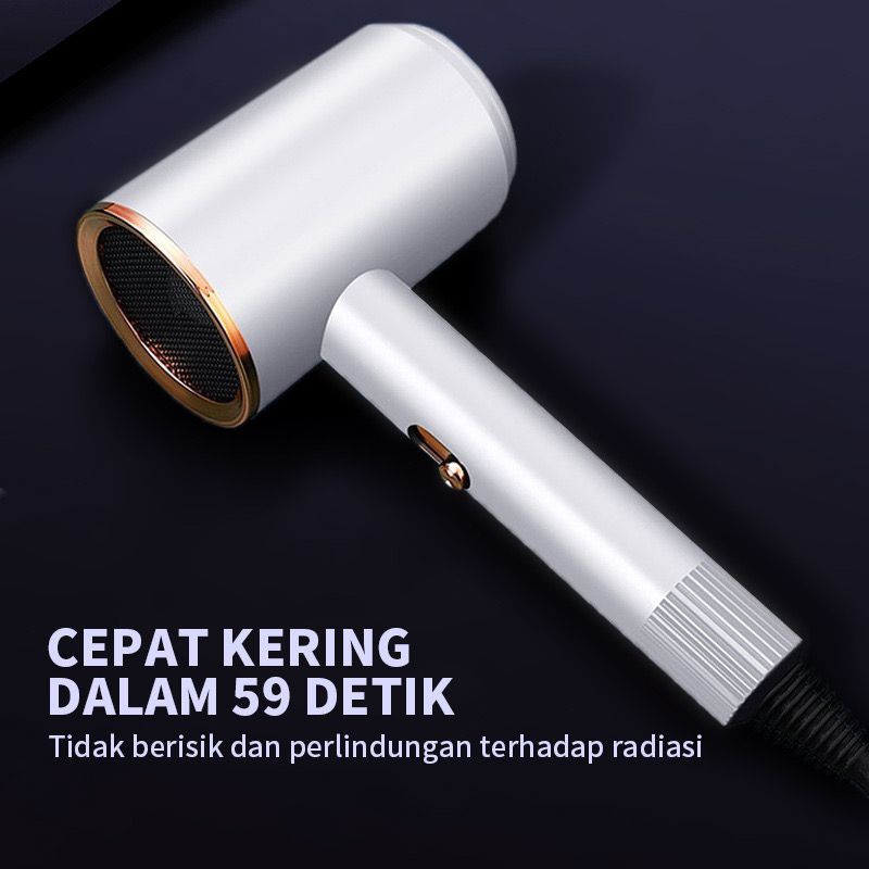 (Pplus ) Hair Dryer Professional Hot &amp; Cold Pengering Rambut Panas &amp; Dingin 300W -800W  3 Tingkat Suhu Portable Cepat Kering