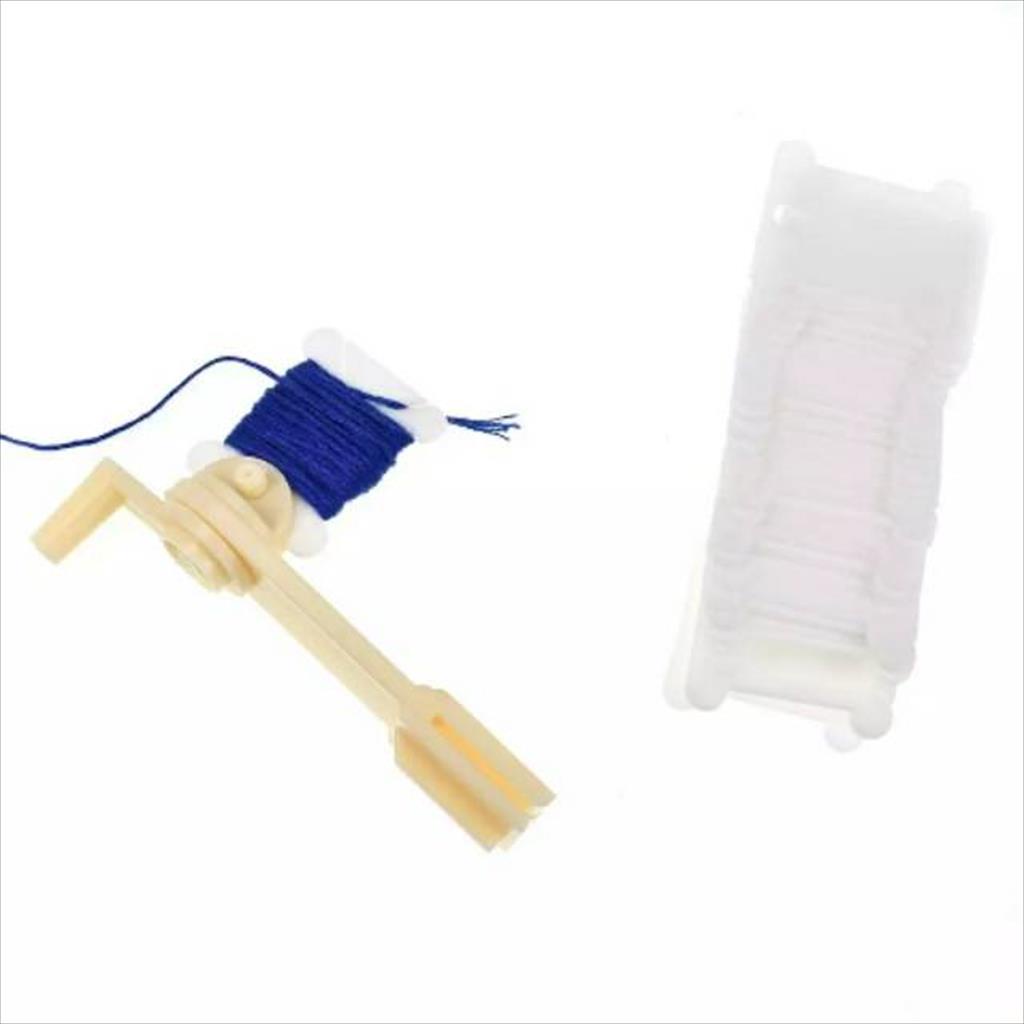 Penggulung benang plastik bobbin/Plastik string winder+ 30pcs plastik bobbin