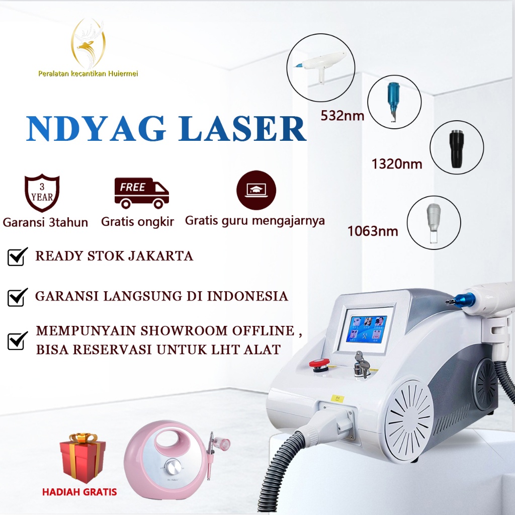 laser ndyag penghilang tato pico laser blackdoll pemutihan wajah penghilang flek Alat Klinik Kecanti