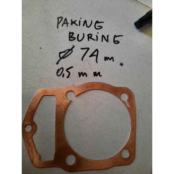 paking buring paking blok tembaga tiger gl mp cb