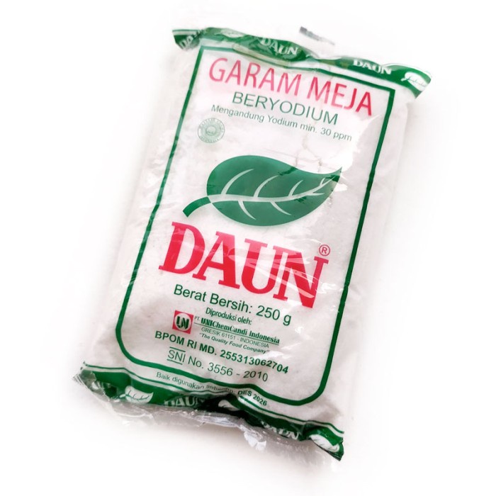 

Garam Daun 250gr