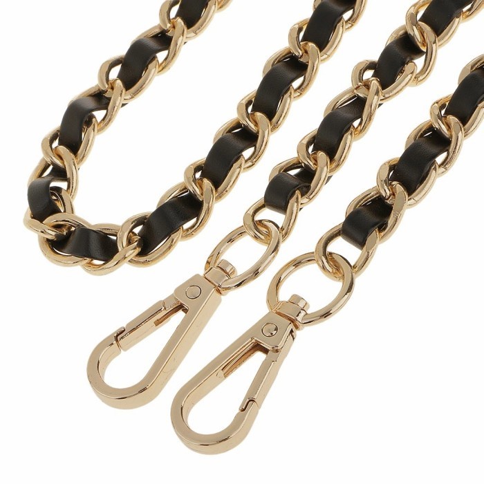 

Asli Strap Tali Rantai Bahan Tas 120Cm Handbag Kulit Elegan Selempang