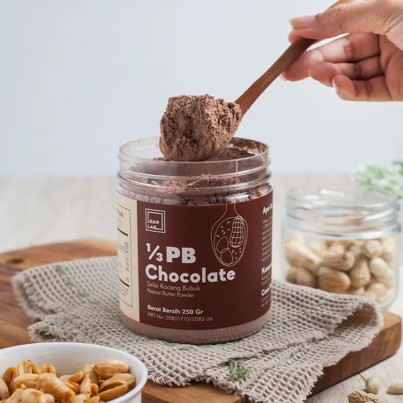 

Hierskin Beauty – LEAN LAB Peanut Butter Chocolate 250gr ( LEA002 ) - Selai Kacang Bubuk