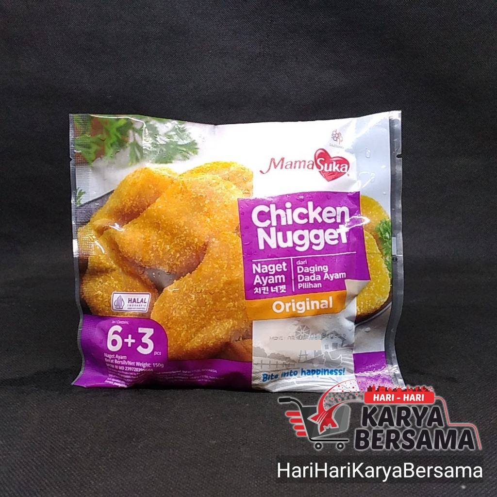 

MAMA SUKA CHICKEN NUGGET ORIGINAL 150GR