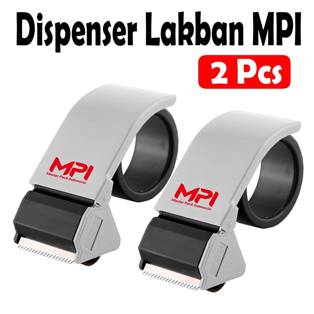 

2 PCS - Dispenser Lakban Pemotong Pita Perekat 2 INCH - Tape Cutter Master Pack Indonesia