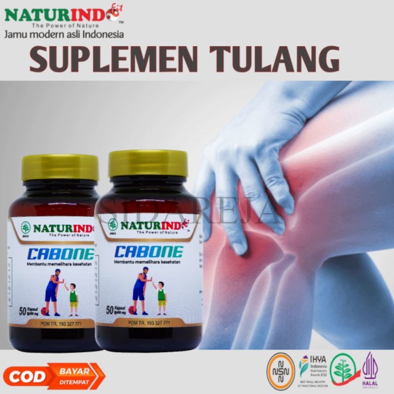 CABONE Obat Patah Tulang Retak Keropos Nutrisi Tulang dan Penguat gigi