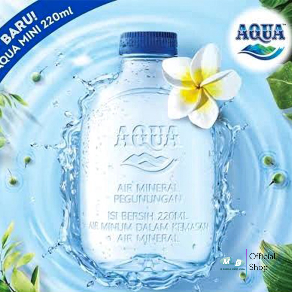

AQUA Botol Cube Mini 220ML Kemasan Baru 1 Dus Isi 24 ( LIMITED EDITION ) Untuk Souvenir