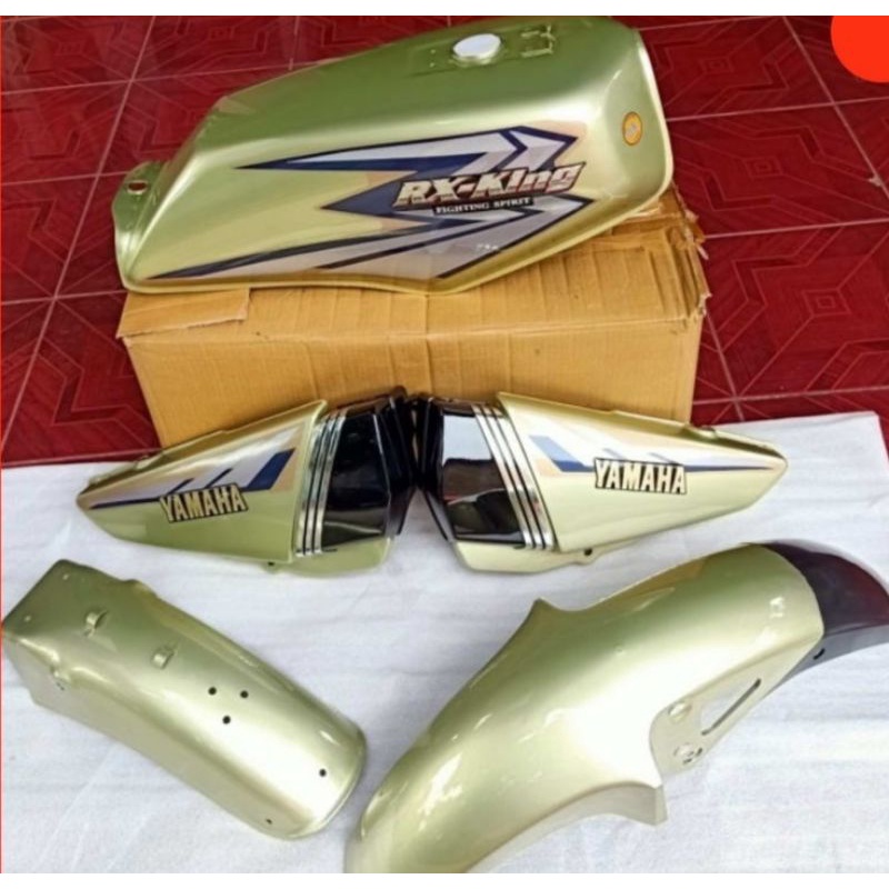 TERLARIS Body Bodi Set Rx King 2002 Warna GOLD