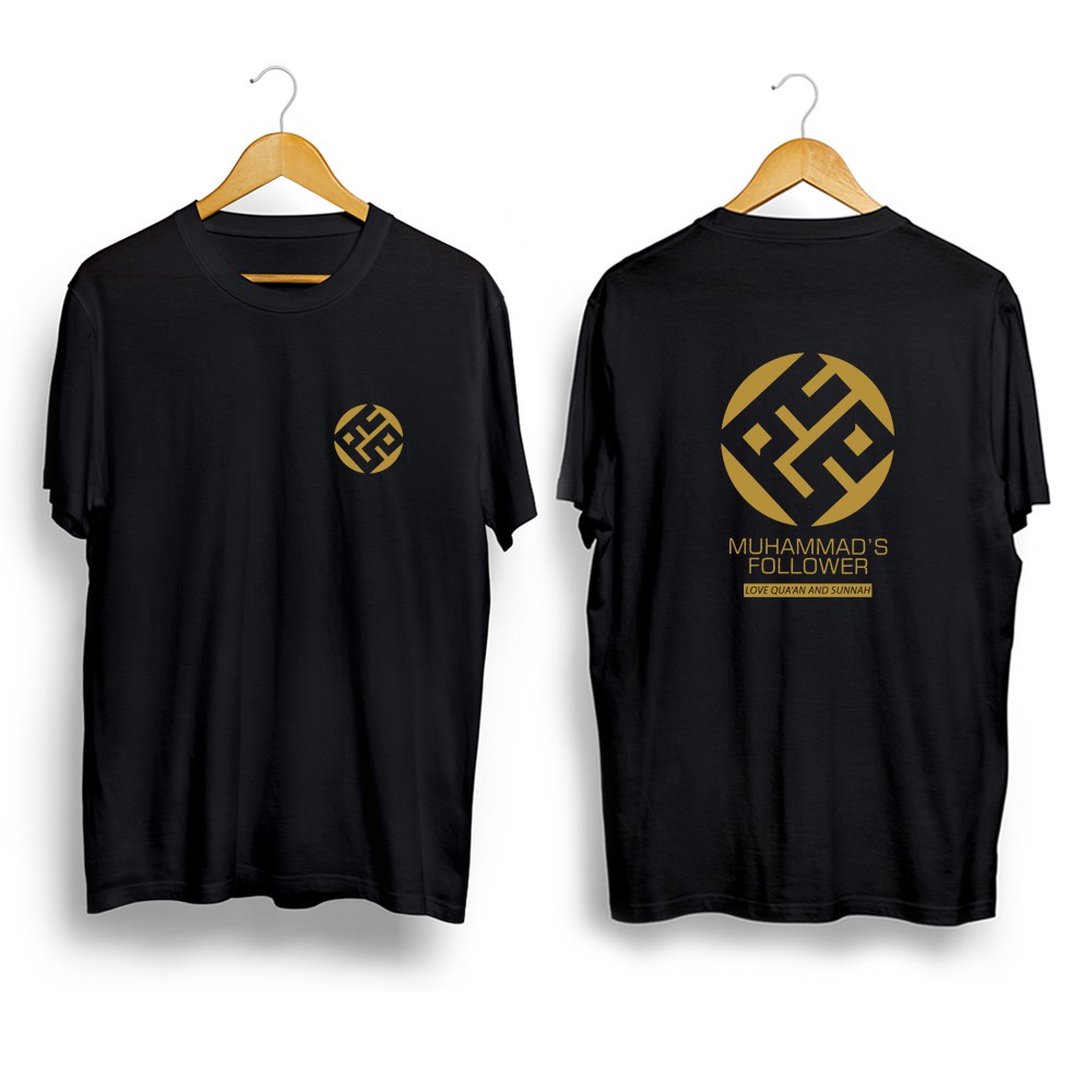Kaos nabi muhammad saw prophet panutan kiblat ajaran islam Muhammad Follow + Belakang