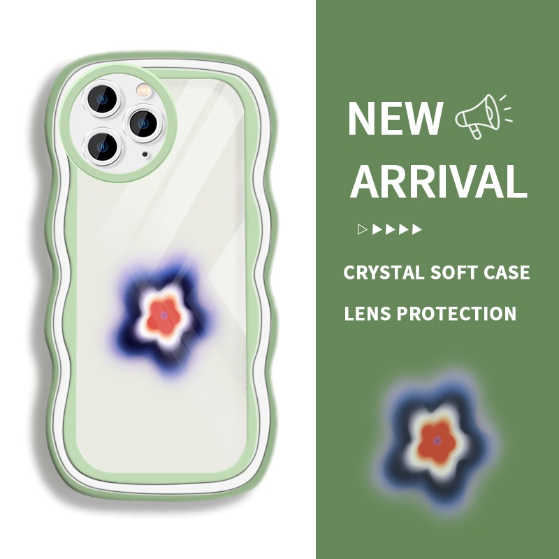 Casing forFor iPhone 11 Pro 11 11 Pro Max 12 12 Pro 12 Pro Max 12 mini Mewah Bunga Lembut Silikon An