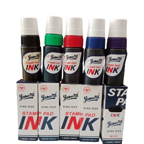 

Tinta Stamp Pad / Stempel Yamura King Size 50 cc -Tinta Bak Stempel Yamura