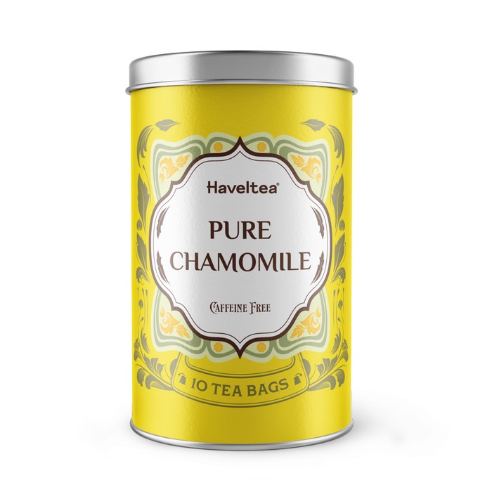 

BD-776 PURE CHAMOMILE | Big Tin | Haveltea | Floral Tea | Sleep Anxiety Aid - Big Tin