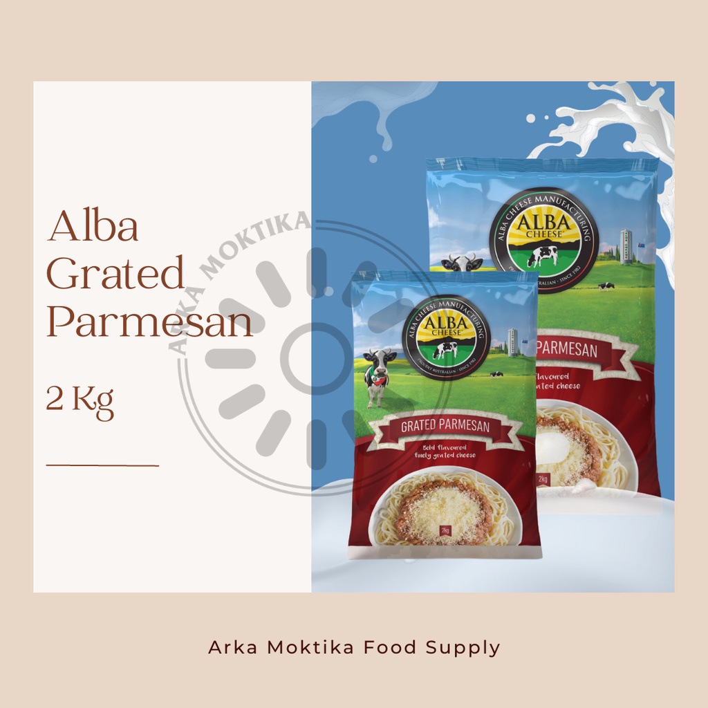 

Alba Grated Parmesan / Parmesan Bubuk / Parmesan Powder 100 Gr