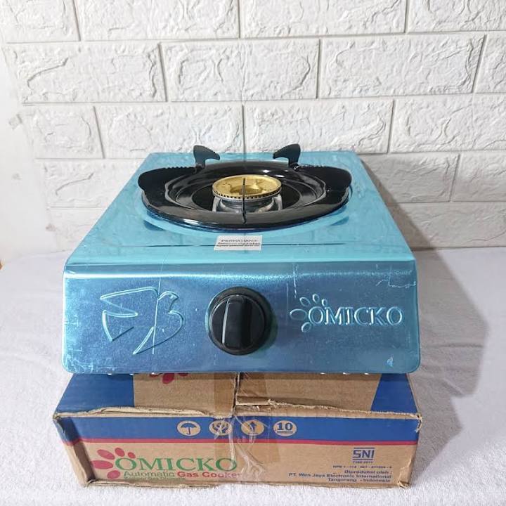 KOMPOR 1TUNGKU /  KOMPOR GAS 1 TUNGKU BK /KOMPOR 1TUNGKU OMICKO