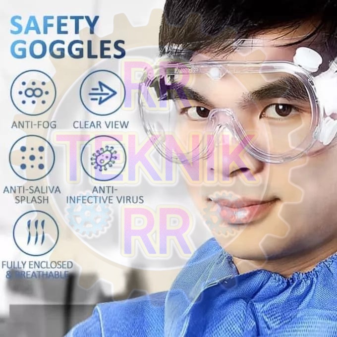 KACAMATA SAFETY BENING / KACAMATA LAS HITAM