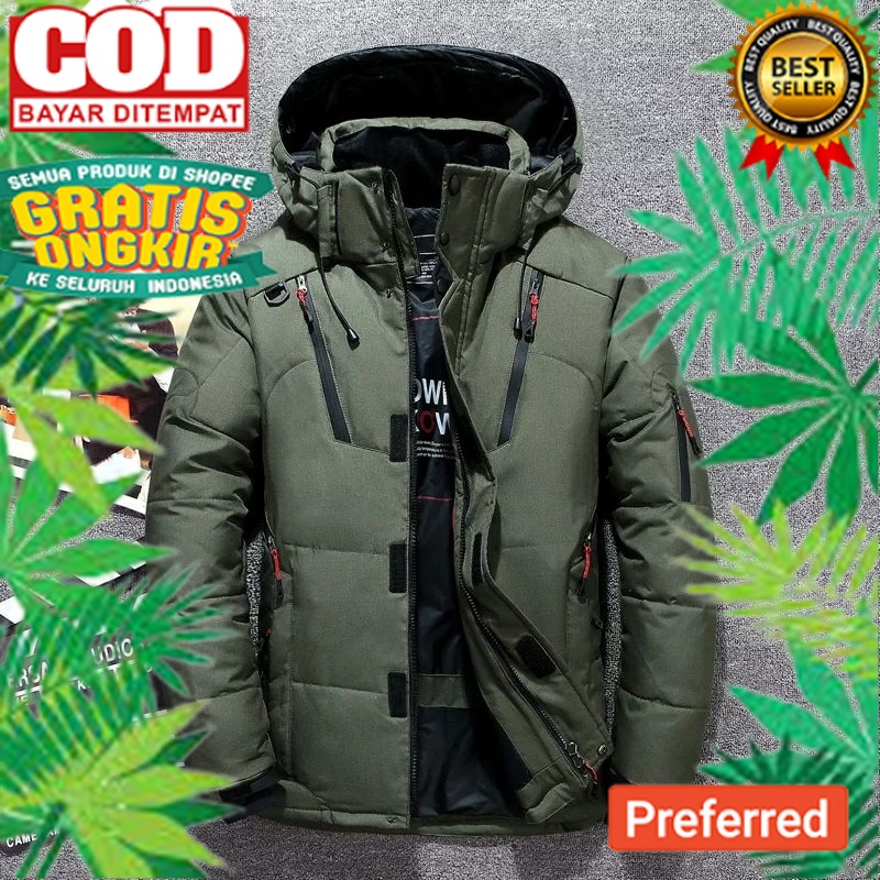 Jaket Pria Wanita Waterproof / Jaket Tebal / Jaket Outdoor / Jaket Winter / Jaket Windproof / Jaket 