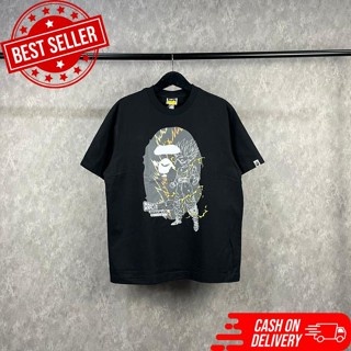 Kaos OVERSIZE PRIA - Bape New Unisex Pria Kaos Oversize Tee KAos Pria New Full Tag - S