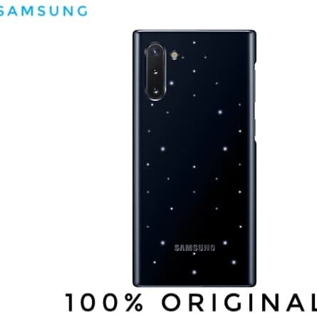 Samsung Note 10 Plus LED COVER  CASE CASING KESING LAMPU - Putih Note 10