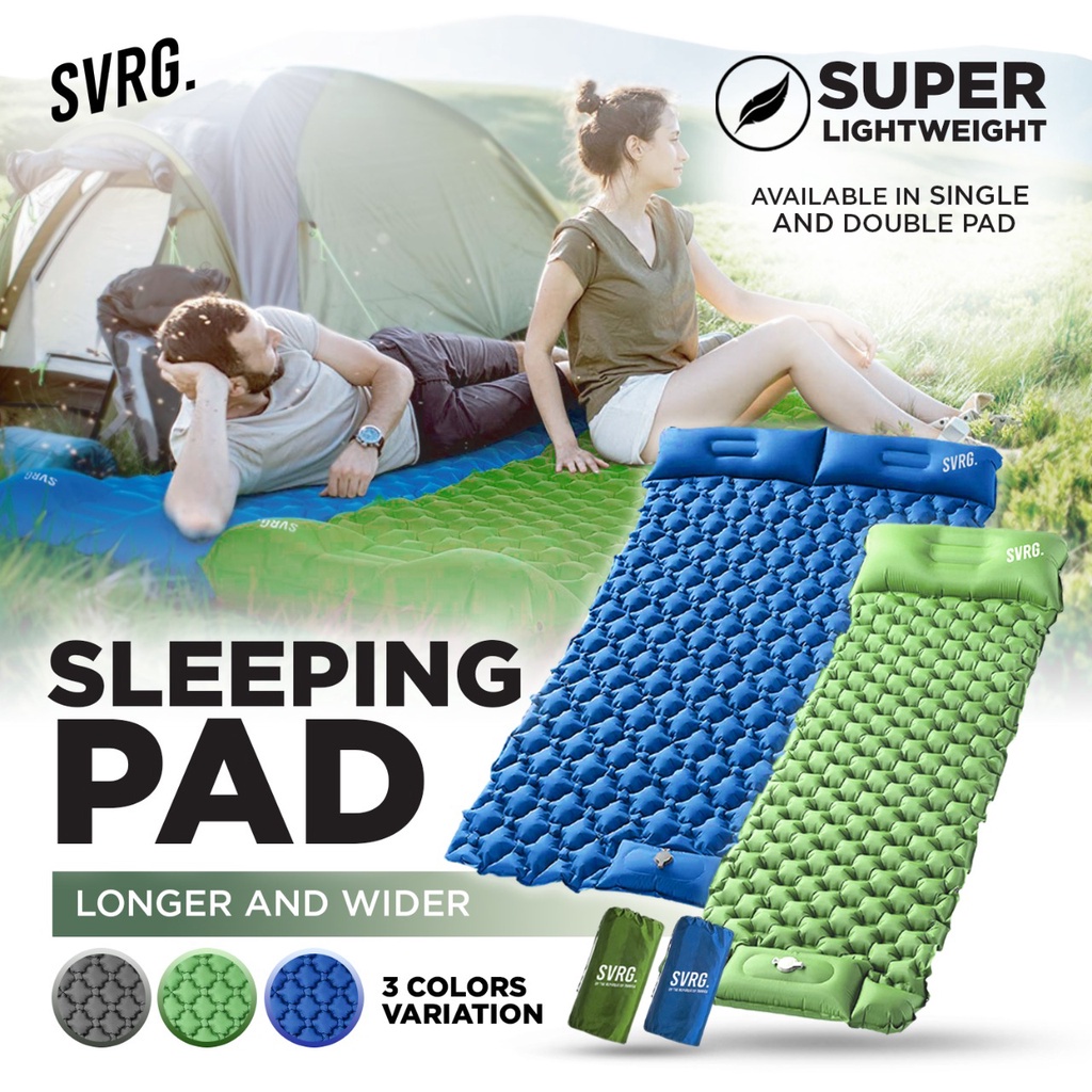 SVRG. Sleeping Pad - Kasur Camping - Matras Angin - Outdoor Camping