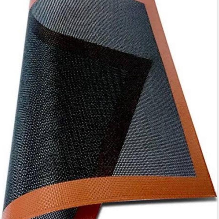 LS65 Silicone Baking Mat Perforated Silpat Fiberglass 60 x 40 Alas baking