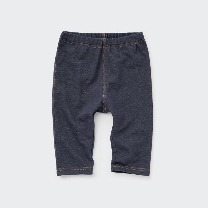 UNIQLO Celana Legging Crop (Serupa Denim) 454978 Bayi - 68 BLUE