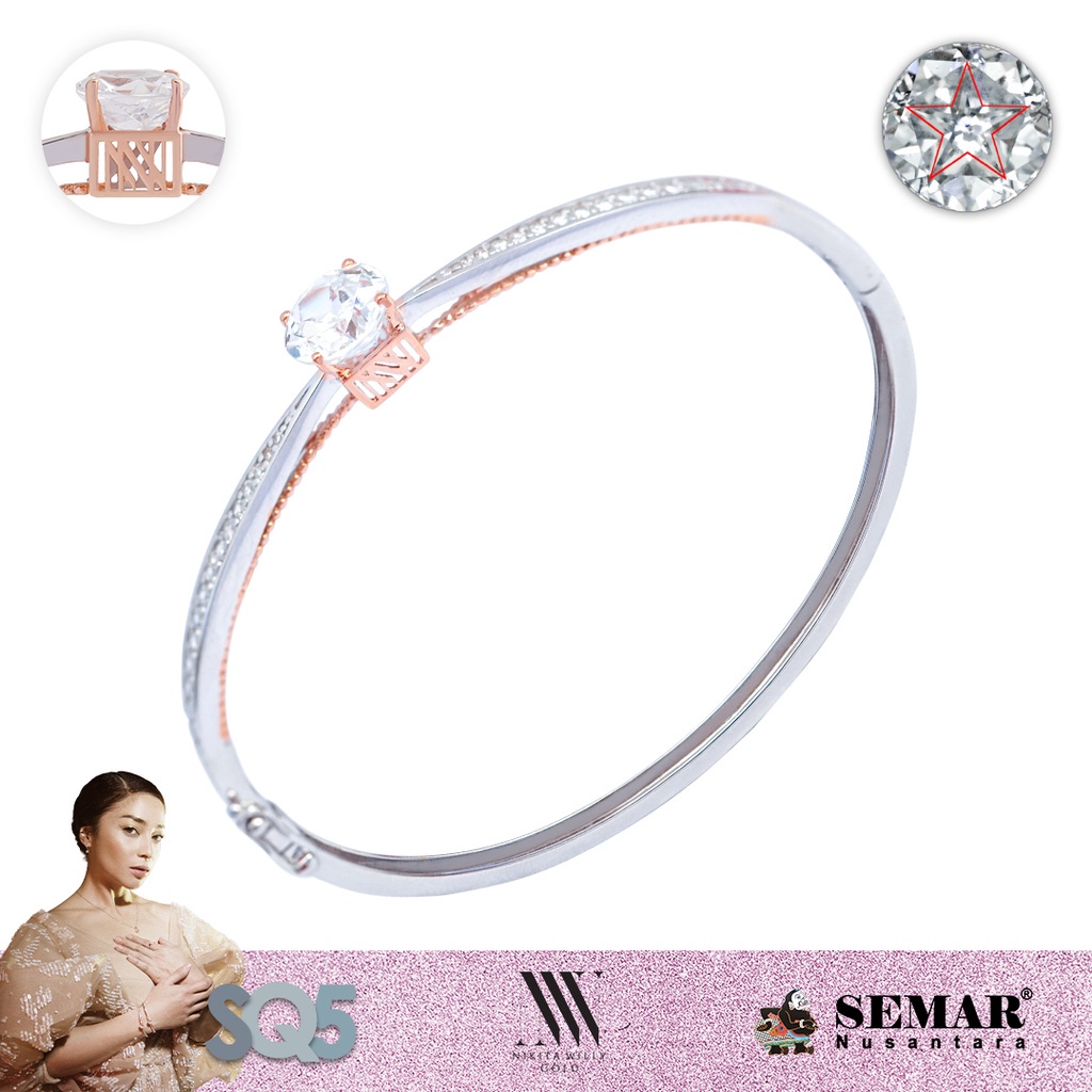 Nikita Willy Gold Gelang Emas Aulia - Bangle 10K Semar Nusantara