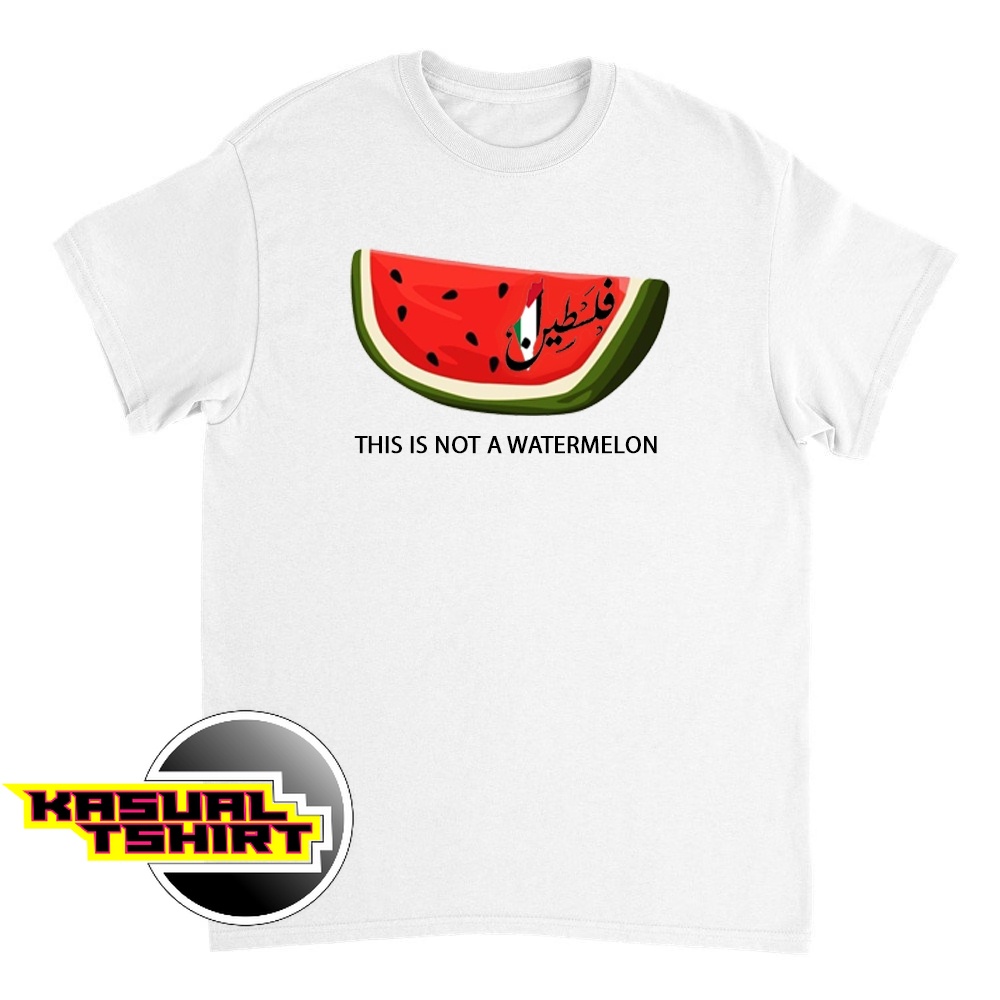 Baju Kaos Dewasa Free Palestine Save Palestine This Is Not A Watermelon