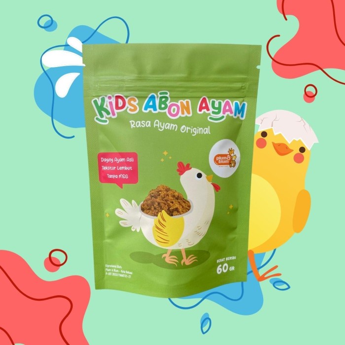 

Plumandblum Kids Abon Sapi atau Abon Ayam No MSG - Abon Ayam