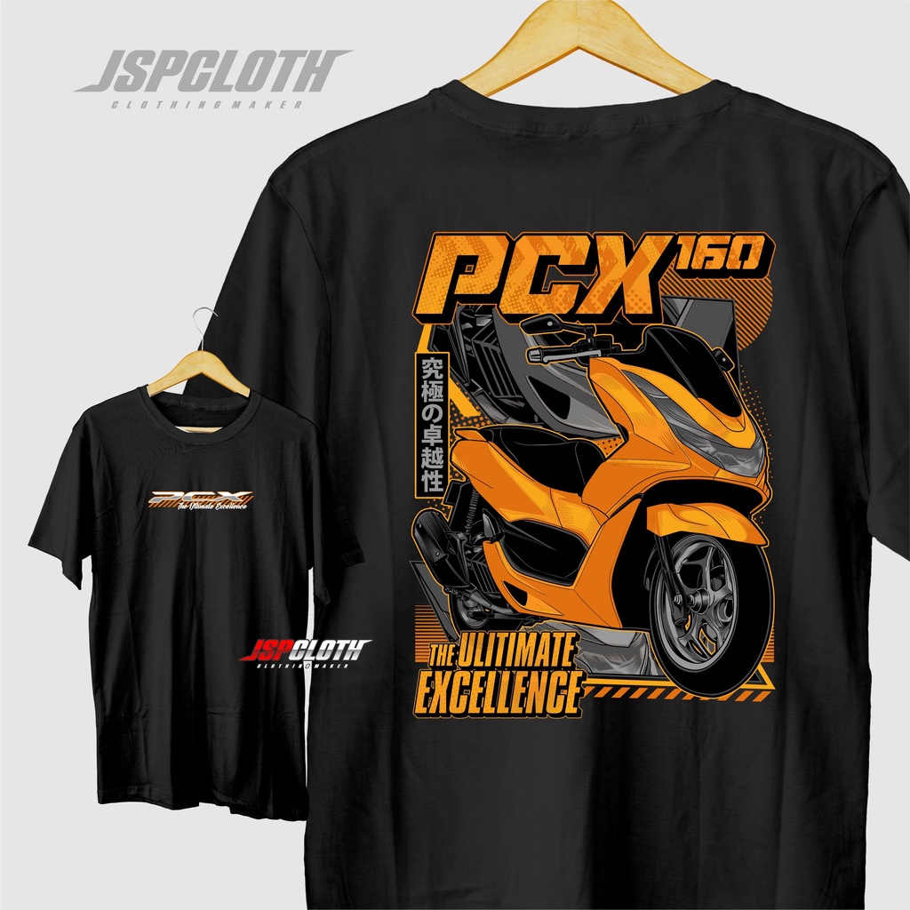 KAOS PCX 160CC / KAOS MOTOR / COTTON combed distro baju pria Keren Racing