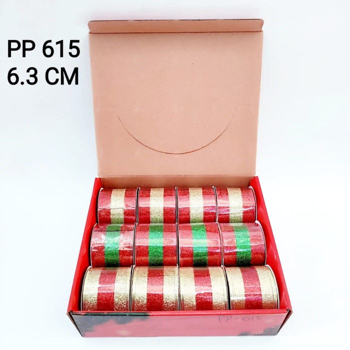 

Pita Natal Gliter 3m Dekor Hampers Pita Kado Ornamen Pohon Natal Murah Ornamen Natal Christmas Gift Hampers Natal Murah Grosir