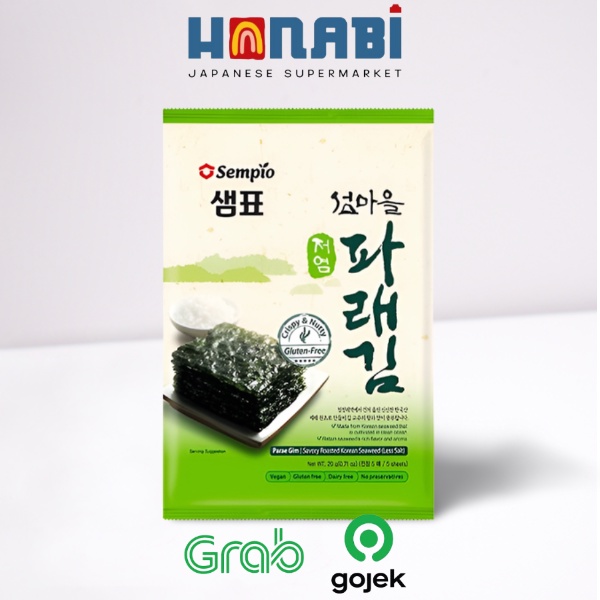 

Sempio Parae Gim Savory Roasted Korean Seaweed 20g - Rumput Laut Made In Korea