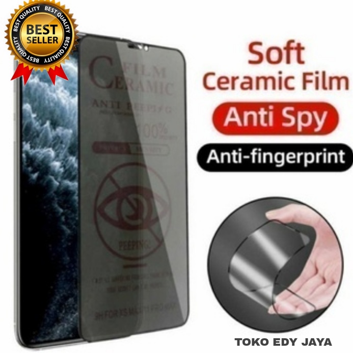 TEMPERED GLASS CERAMIC MATTE ANTI SPY IPHONE 11 PRO