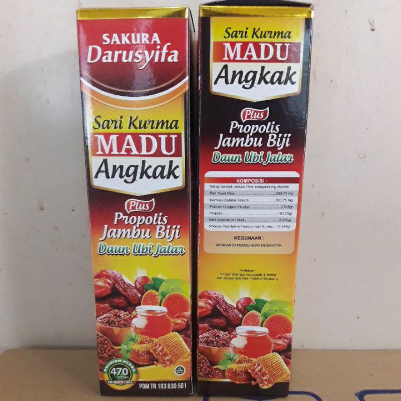 

Sari Kurma Madu Angkak Plus Propolis