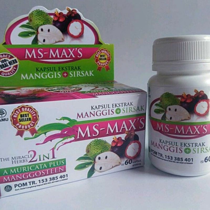 

Promo Terbaru! Kapsul ekstrak kulit manggis sirsak 2 in 1 Darusyifa / MS-MAXS kapsul Mengatasi dan menyembuhkan asam urat, Mengobati dan mencegah diabetes, Menurunkan kolesterol, dll Murah