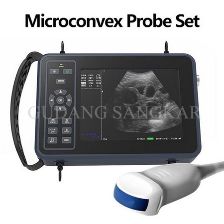 Alat USG Hewan Ternak Alat Tes Pemindai Kehamilan Ultrasound Portable - E-Convex Probe