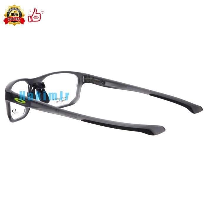 promo ✨ -Frame Kacamata Oakley Crosslink Fit Stn Grey Smk OX8136-0255 Orinal