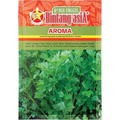 Benih Seledri AROMA 20 Gram - Bibit Seledri Cap Bintang Asia