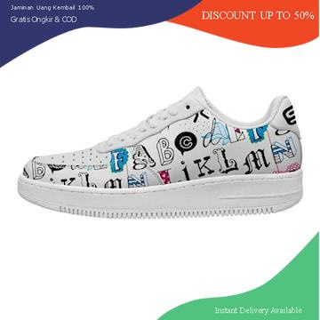 PVN Sepatu Cewek Wanita Kasual Olahraga Running Tinggi Import Premium Quality shoes Sport Trendy K-F