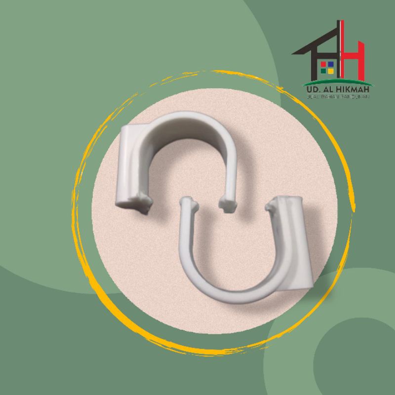 Clamp / Klem Pvc 1 Inch / Klem Pipa PVC 1“ Per PCS - KLEM PARALON PVC