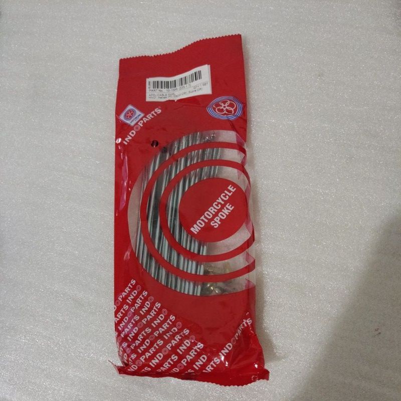 COD Ruji jari jari spokes Roda belakang 10-159S (225 - 17) untuk Honda Astrea star 800 - C800 Supra 