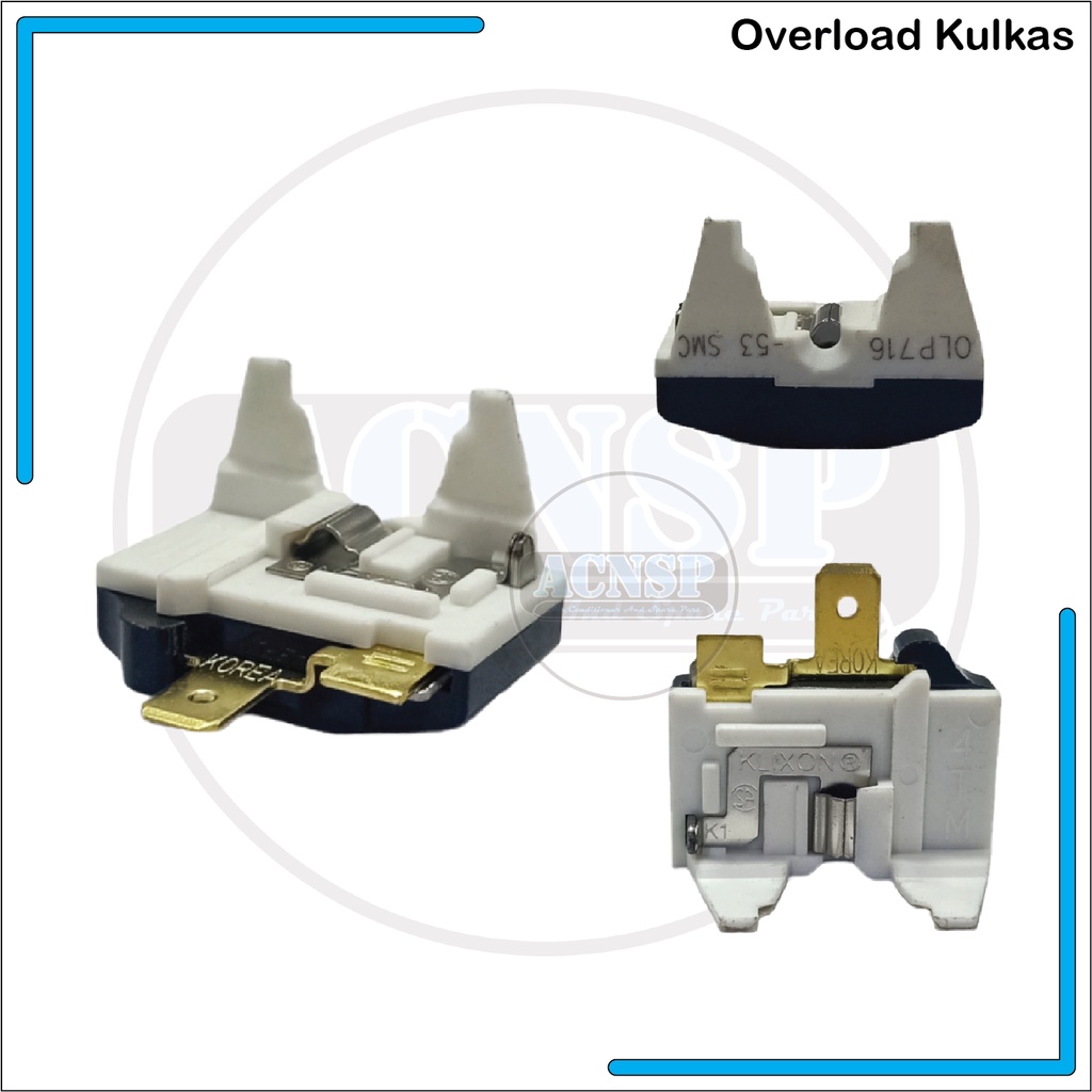 Overload  Kompressor Kulkas Freezer Chiller