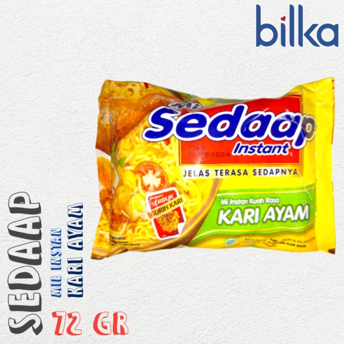 

SEDAAP Mie Instan Kari Ayam 72gr